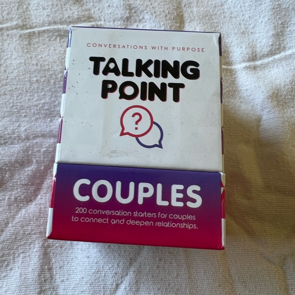 COUPLES - Talking Point - Deeper Conversation Promps - Relationships